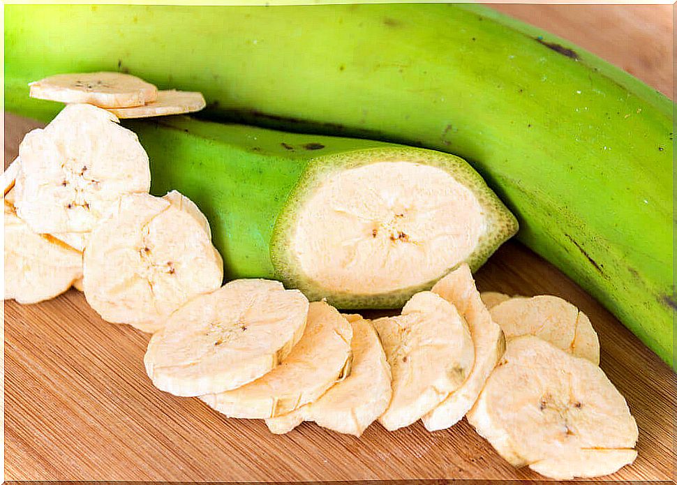 green bananas allow better fat burning