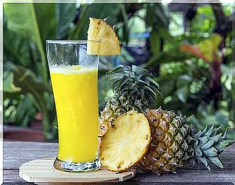 rich pineapple drink