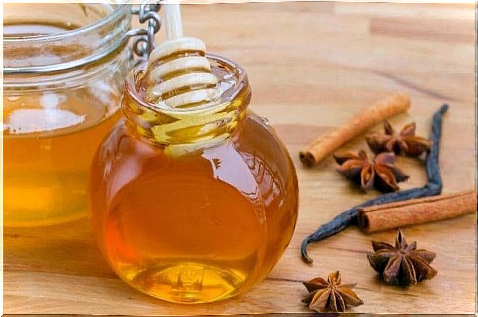 honey to reduce sugar intake.