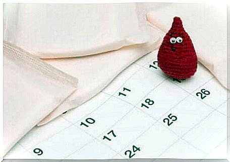 The calendar of the menstrual cycle. 